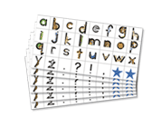 Color Magnets Bundle (a-z)  (set of 5)