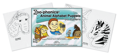 Animal Alphabet Puppets