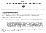 Preschool Curriculum Sample